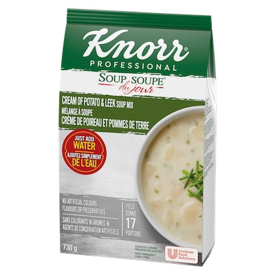 Knorr® Professional Soup Du Jour Mix Cream of Potato & Leek 4 x 730 gr - 